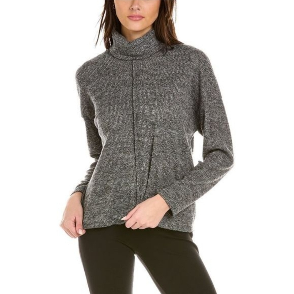 VINCE CAMUTO‎ Cowl Neck Sweater Gray Women's Size S